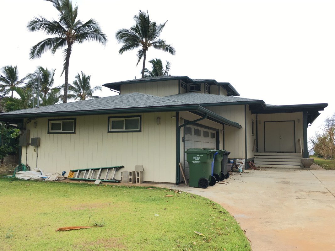 new home outside of ocean setback